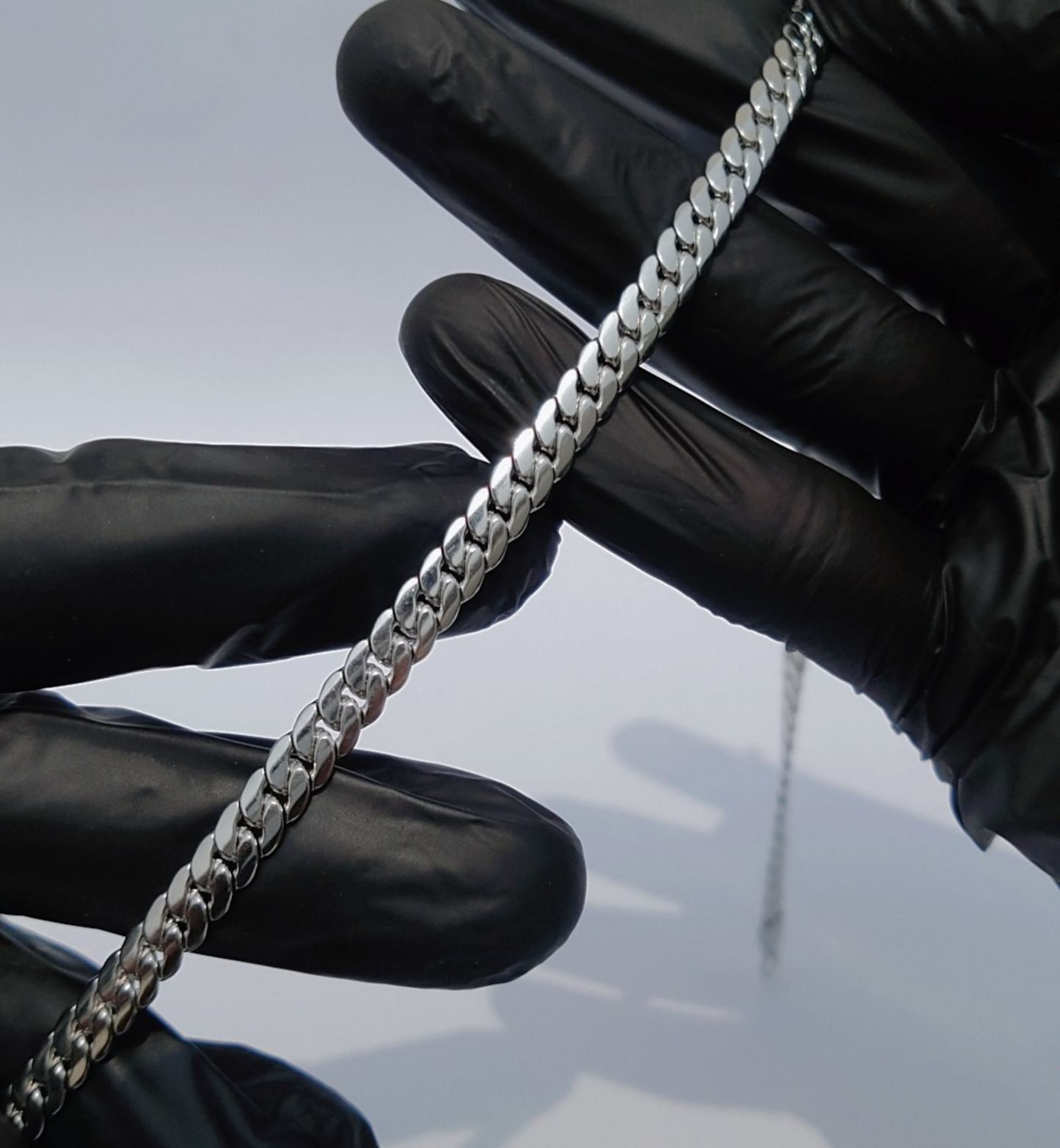 Silver Premium Flat Curb Chain – Unisex Daily Wear